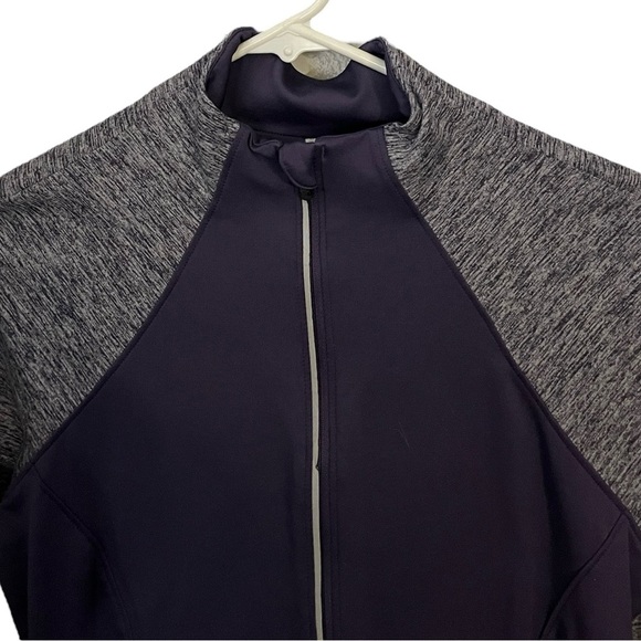 Under Armour Purple and Grey Cold Gear Half Zip Jacket SM/P - Picture 2 of 6